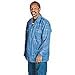 Desco 73730 Statshield Jacket w/Snaps, Blue, XLarge