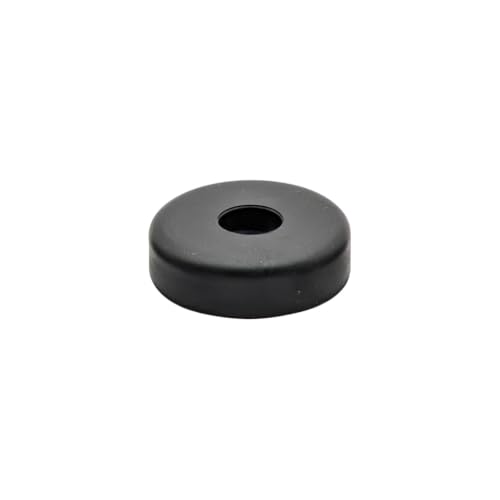 Image of Penn Elcom Medium Black Rubber Feet with Steel Washer - Pack of 12