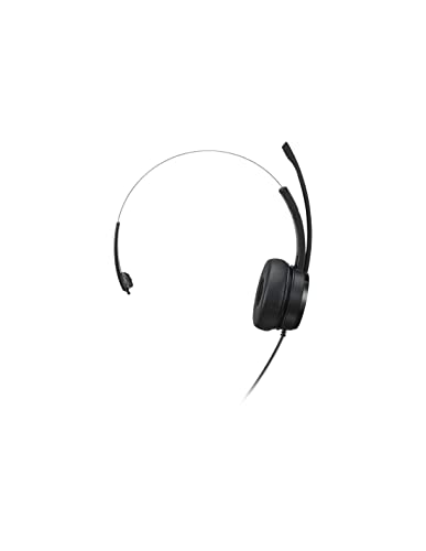 Casque USB Lenovo 100 sause avec micro rotatif noir pour ordinateur portable