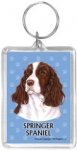 Springer Spaniel Dog Gift Acrylic Keyring