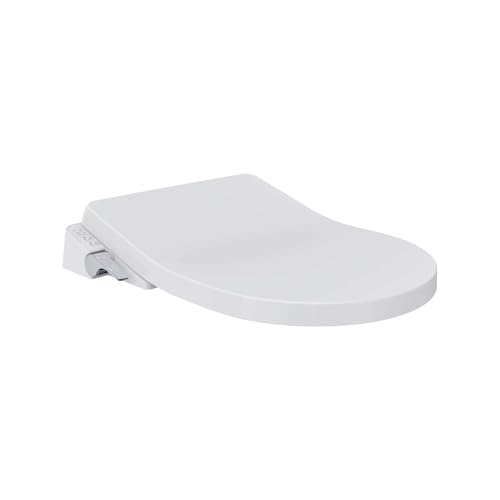 AquaComfort - Asiento de ducha con función de agua caliente y calefacción – Limpieza íntima higiénica, luz nocturna LED y ajuste universal – Fácil de adaptar