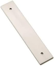 Art Deco Backplate Finish: Satin Nickel