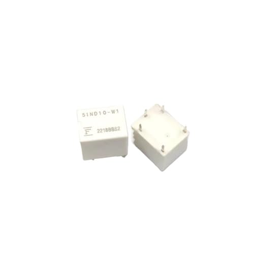 Relais 51ND10-W1 10 V CC 35 A : lot de 10 interrupteurs électromécaniques 5 broches