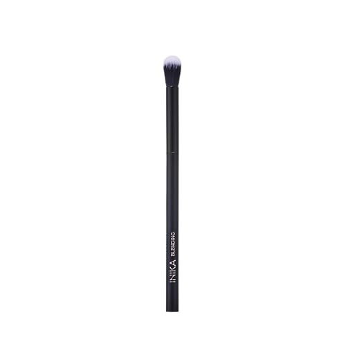 INIKA Blending Brush | Vegan Brush for Powders, Liquids and Pencil Smudging for Soft Multidimentional Eye Look. Sustainable Bristles and Handle
