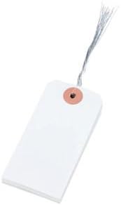 （まとめ） 大明商事 針金荷札 4号 43&times;90mm HN4-100 1パック（100枚） 【&times;20セット】