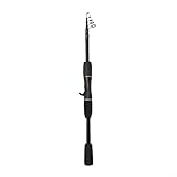 Aprilsunnyzone Canna da pesca telescopica portatile da 1,5 m a 2,1 m, per pesca all