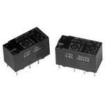 AZ826-2C-12DME, Sub-Mini Ultra-Sensitive DIP Relay 12VDC Coil DPDT (50 Items)