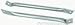 Racing Power Company - R9176 - Chrome 1970-81 Camaro Radiator Support Bar