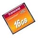 Transcend 16GB CompactFlash 133 Speicherkarte (CF-Karte) bis zu 50/20 MB/s, unterstützt Ultra DMA-Übertragungsmodus 4 mit MLC NAND Flash, ideal für Einsteiger-DSLRs - TS16GCF133