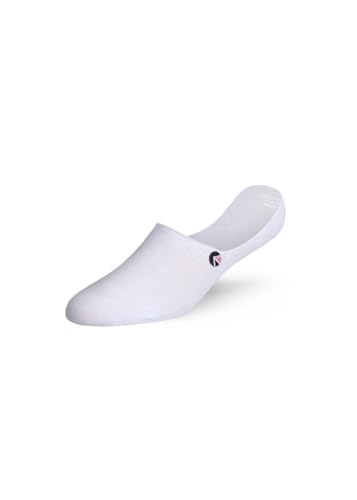 Ethika Girl's No Show Sock | White - Main Image