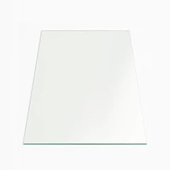YANA Glass and Mirror Rectangle Glass Table Top 20"x24" 1/4" Thick Tempered