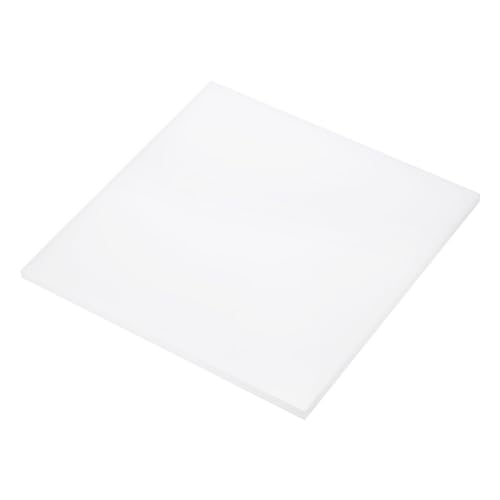 Image of DMiotech 6 x 6 x 1 /4 Inch Plastic UHMW Sheets, Ultra High Molecular Weight Polyethylene, Opaque White Polyethylene Board for Automotive, Chemical, Manufacturing, DIY Home Kitchen