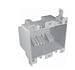 Cantex EZ25DO Switch/Outlet Box, 2-Gang, Depth: 2-3/4