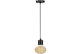 Esta lámpara colgante y negra de 1 luz en diseño retro/ vintage simple se adapta perfectamente a todas las habitaciones y se convierte rápidamente en un punto de atracción; además, es versátil y se puede usar, por ejemplo, como lámpara de comedor o lámpara de salón