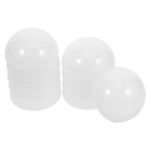 ULTECHNOVO Pantallas LED de Media Esfera PC Resistentes al Calor 15 Unidades Cubiertas Redondas de Repuesto para Lámparas Colgantes Ventiladores de Techo y Espejos de Maquillaje Uso en