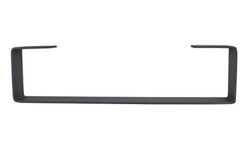 Eclv 2Pcs X 8'' Coffee Table Legs,U Shaped Heavy Duty Solid Steel Table Legs,Cabinet Legs,Sofa Legs,Black (8'') #TOP2