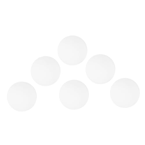 BRIGHTFUFU 6 Pack Advanced Pong Balls Large Table Tennis Balls for Training School Gym Play