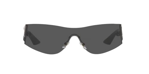 Versace Man Sunglasses Grey Frame, Dark Grey Lenses, 0MM3