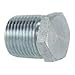 MIDLAND INDUSTRIES 5406P16 Hex Head Plug, 1 in MPT, Steel