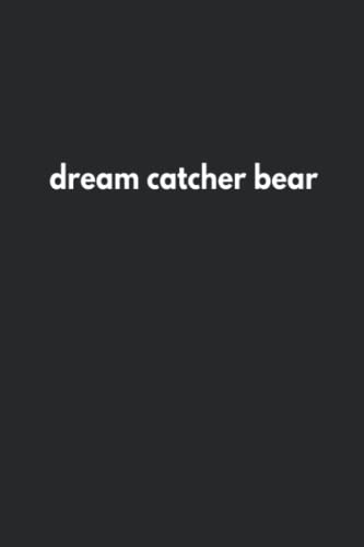 dream catcher bear: Lined Journal Notebook