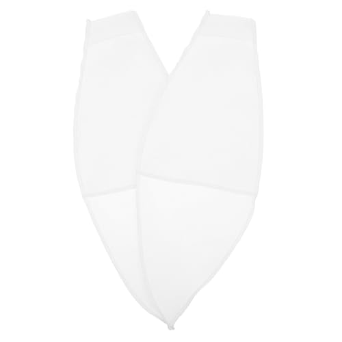 Beavorty 1 Pair Auxiliary Sock Donning Device Sock Put on Helper Sock Helper Sock Wearing Tool Sock-aid Device to Assist Putting on Socks Sock Aid Sock Assist Tool White Polyester