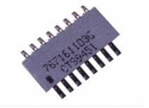 CTS Corporation, 767163102GP, 15 Resistor Isolated Network - 1 Kohm (+/-) 2% - 200mW - SOIC-16 - RoHS - Bulk Pkg (43 Item/s)