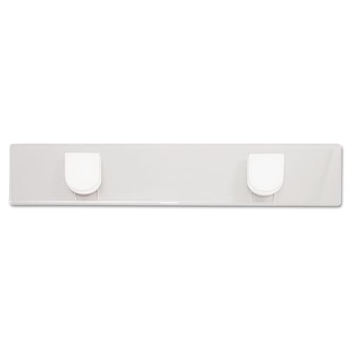 Soporte para letreros de pared acrílico transparente rectangular Advantus 2