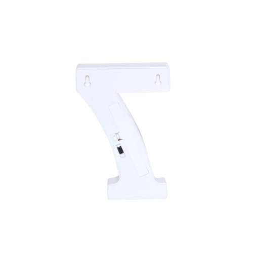 Image of Efavormart 6 inch Gold Marquee Number 7, Mirror Front Warm White LED Light Up 3D Sign, Battery Operated 72H Glow for Wedding Party & Wall Decor