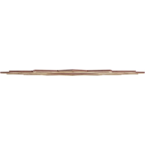 Image of Ekena Millwork 22 inchOD x 8 1 /2 inchID x 3 /8 inchT Eleanor Wood Fretwork Pierced Ceiling Medallion, Hickory