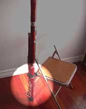 image for Hodge CBM-HODGE Bassoon Minder Chair Clip, Black