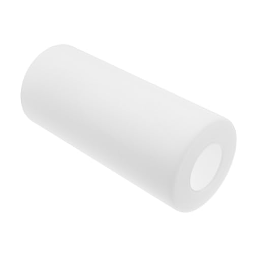 SHINEOFI Abat-jour en Verre Cylindrique Blanc Opalin E27 Résistant à Haute Température pour Lampe de Table à Suspendre Remplacement Usage Intérieur Solide