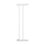 Safety 1st Easy Close Metal 14cm Baby Safety Gate Extension, No Drilling or Screws Required, Easy to Install Baby Stair Gate Pressure Fit Extension, White