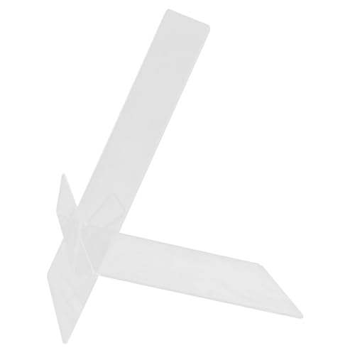 Cabilock Djustable Acrylic Rack Anti-Slip Base Book Holder for Kitchen Recipe Reading Rack St