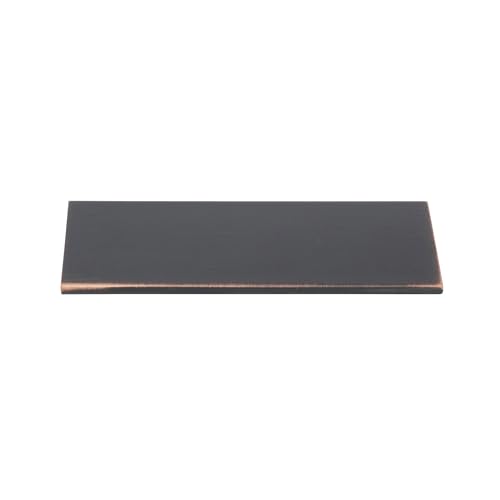 Image of Amerock | Cabinet Pull | Oil Rubbed Bronze | 3 inch (76 mm) Center to Center | Edge Pull | 1 Pack | Drawer Pull | Drawer Handle | Cabinet Hardware