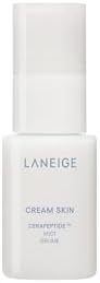 LANEIGE Cream Skin Toner & Moisturizer Mini Mist Spray: Lightweight Refillable Korean Milky Toner with Ceramide & Peptide for Hydration, Firming, & Barrier Support