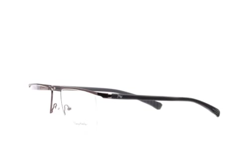 Image of 9860 Unisex Rectangle Half Rim Spectacle | Rectangle Shape Eyewear Frame | Modern Design | Everyday Fashion Accessory