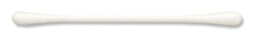 Puritan 803-PC-DBL Double Tipped Cotton Non-Sterile Applicators/Swabs with Plastic Shaft, 1/10