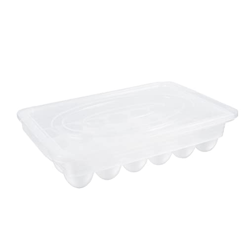 RORPOIR シーシー卵容器 保存ボックス 冷蔵庫用 収納トレイ キッチン 卵ケース 大容量 製 繰り返し使用可能