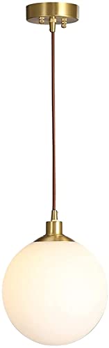 Luminaires de suspension en verre E14 style ferme moderne haut de gamme