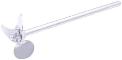 Stainless Steel 3-Blade Stirring Rod - 40mm to 120mm Diameter, Versatile Sizes (70mm Blade) for Lab Mixing, Durable and Efficient Mixing Tool