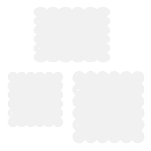 Set di 3 Cornici Fotografiche Magnetiche in Acrilico Cornici Trasparenti a Doppio Faccia Spesse per Visualizzazione di Foto su Scrivania, Posizionamento di Piccole Note & Magneti per Frigorifero