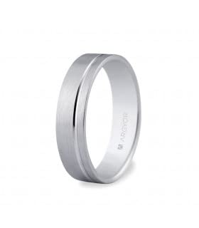 Alliance Mariage Argent ARGYOR ATAH taille 55 bague de fiançailles élégante