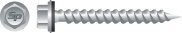 9-15 x 3 in. Unslotted Indented Hi-Hex Washer Head Screw with Shoulder and EPDM Bonded Washer Strong Shield Coated Box of 1 000