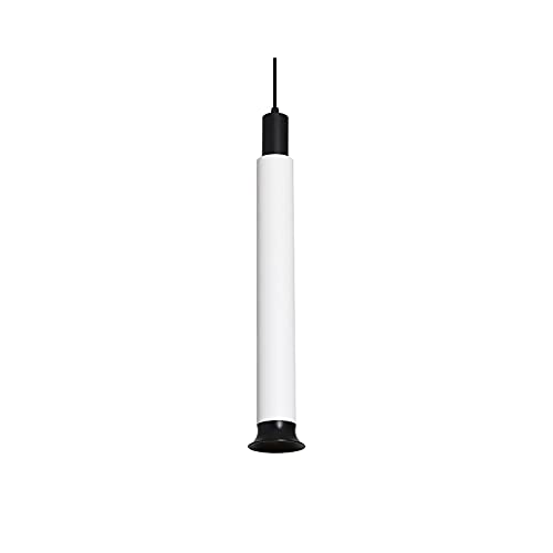 Lampe à suspension réglable LED tube blanc anti éblouissement îlot cuisine