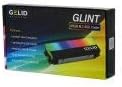 Gelid Solutions Glint-ARGB M.2 SSD Cooler-Integrated ARGB Module-Aluminum Heatsink-M.2 Compatible-73x24x15mm-Black