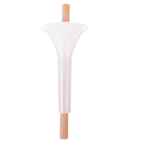 Hemobllo Embudo Relleno Salchichas Vertical con Palos Madera Plástico Seguro para Hogar Restaurante y Hotel Apto Tripas Cerdo Pollo y Cordero sin Portátil y Fácil de Usar Reutilizable