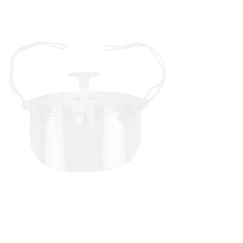 ARTIBETTER Easier to Wear Face Mask 10pcs Plastic Anti-spit Masks for Restaurant Hotel Catering Safety Shield
