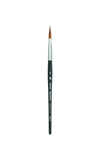 Image of Princeton Aqua Elite, Series 4850, Synthetic Kolinsky Watercolor Paint Brush,Long Round, 8
