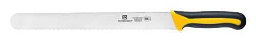 A-to-Z Supply SLKF515 Slicer, 12" Blade, Wavy Edge, Soft-Grip Handles, German Steel, NSF