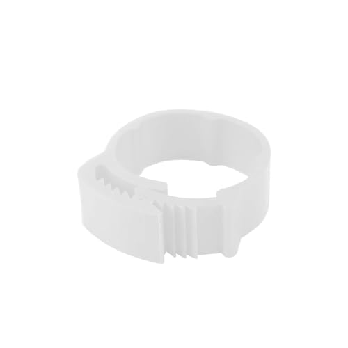 Bandas para patas de aves de corral de 20-24 mm ajustables con trinquete a presión multicolor pack 100